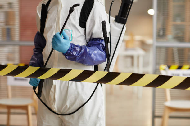 Professional Infectious Disease Decontamination technician working in Westbrook, ME